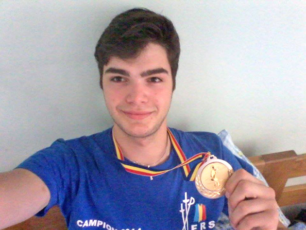 Floretistul Bogdan Dascălu a luat Bac-ul cu 9,18