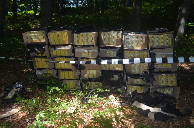 Captură de amploare de ţigări la Negreşti-Oaş