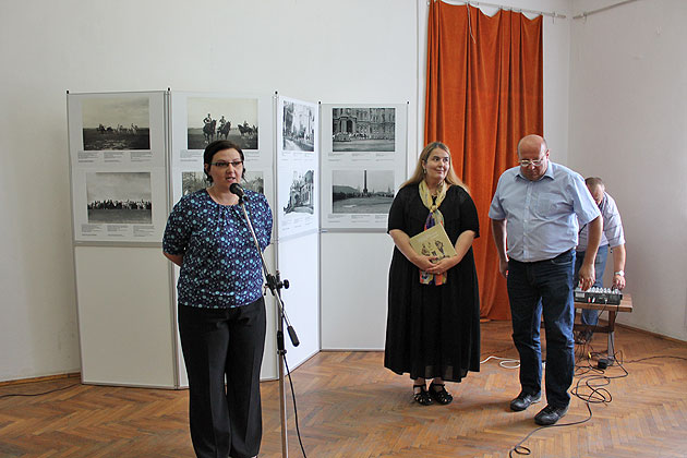 Vernisajul expoziţiei centenare privind vizita  ţarului Nicolae al II-lea în România