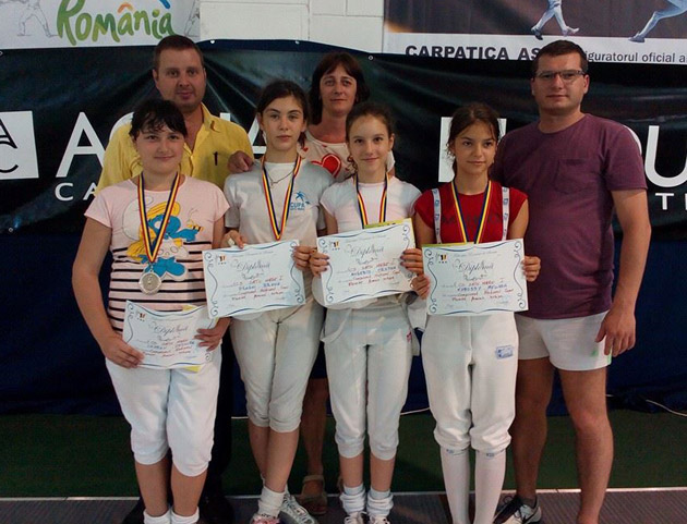 Floretă / Două medalii de bronz