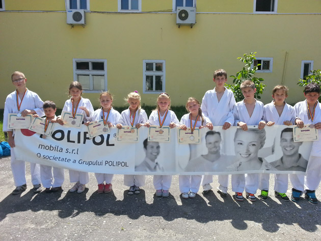 CS Zanshin,  pe podium la Cupa Hermannstadt