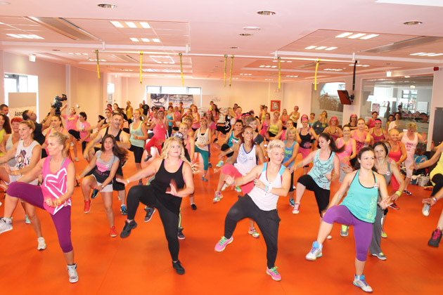 Spectacol Zumba maraton la Satu Mare