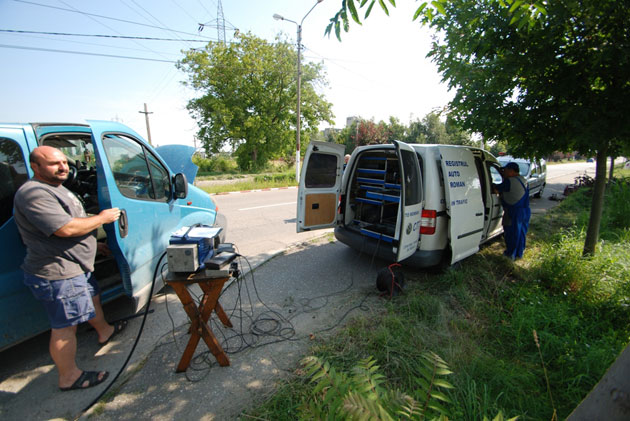 Bombe pe roţi în trafic