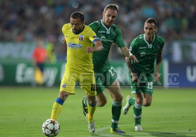 Steaua A RATAT calificarea în grupele Ligii Campionilor