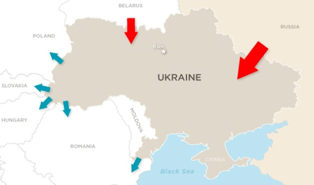 Ucraina DIVIZATĂ: Hărţile care arată adevărul despre această ţară