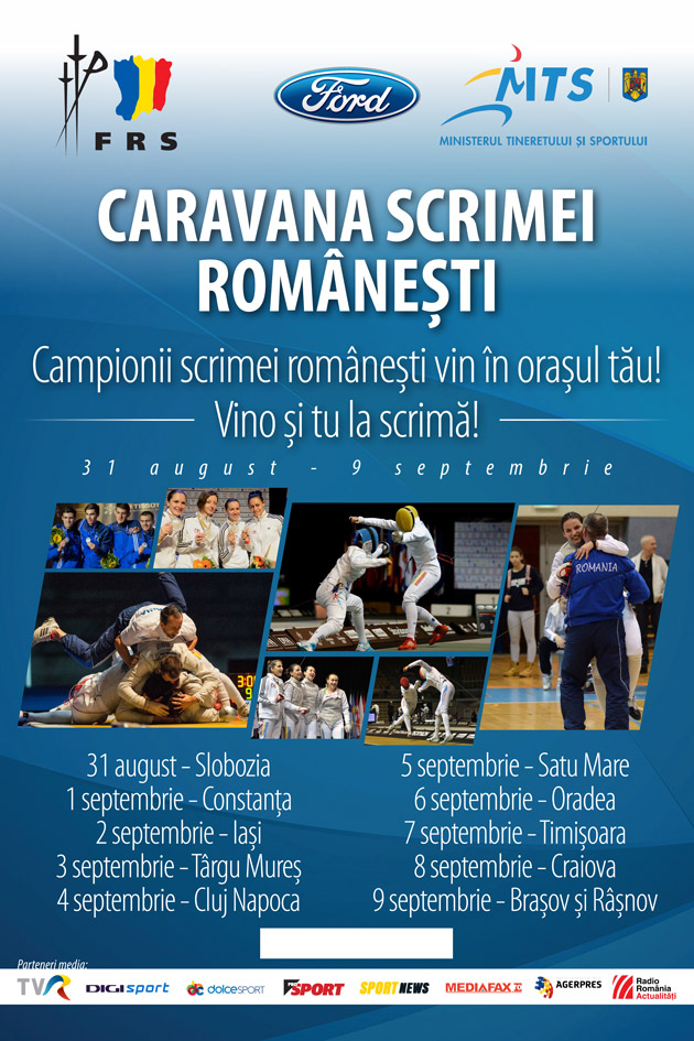 Campionii scrimei româneşti la Satu Mare