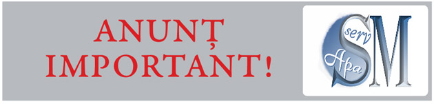 ANUNŢ  IMPORTANT APASERV!