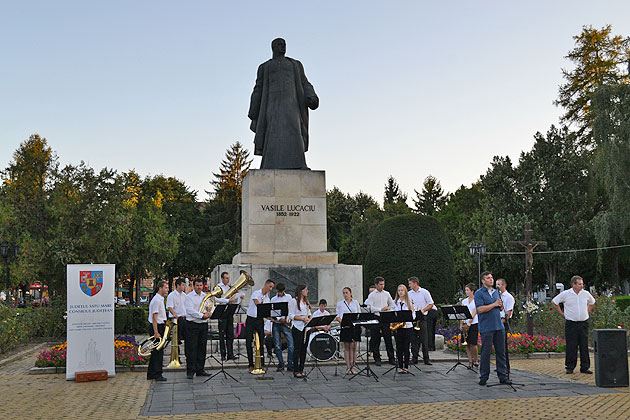 Concert extraordinar cu fanfara din Foieni în Parcul Central