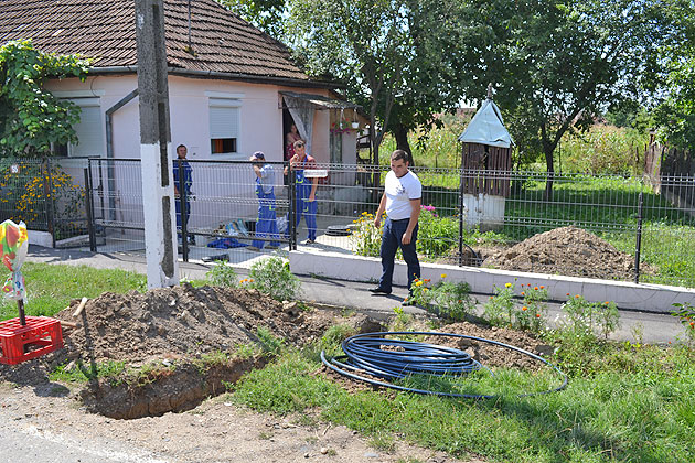 Racordări la reţeaua de apă la Odoreu