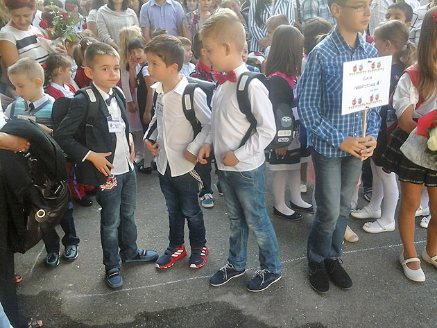 Început de an şcolar cu emoţii în Sătmar