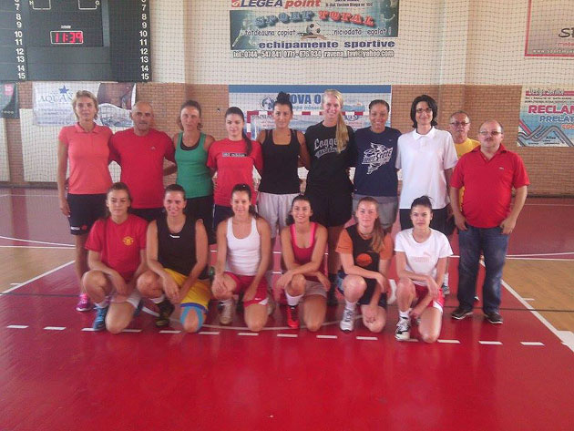 Baschet / Primul antrenament oficial al CSM-ului
