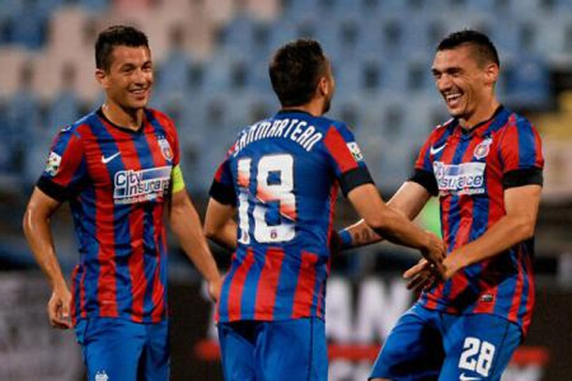 Steaua a zdrobit pe AaB Aalborg cu scorul de 6-0, la debutul în grupele Europa League