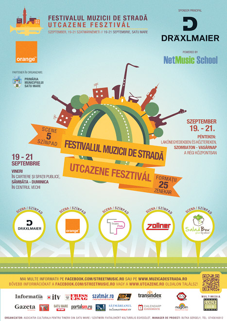 Peste 100 de concerte la Festivalul Muzicii de Stradă