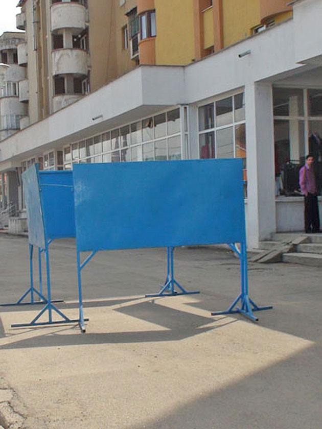 Regulament nou privind afişajul electoral