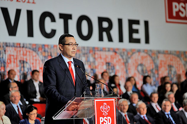 Victor Ponta a fost desemnat candidat la Preşedinţie