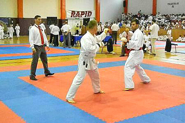 Arte marțiale Karateka de la CSM Satu Mare pe podium  la Cupa Rapid