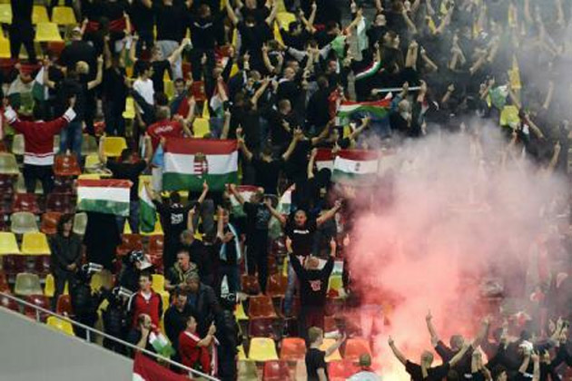 UEFA a deschis o procedură disciplinară după incidentele de la meciul România - Ungaria