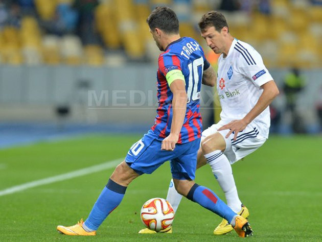 Steaua a fost învinsă de Dinamo Kiev, scor 3-1, în grupa J a Ligii Europa