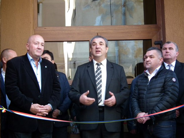 Leonard Doroftei a fost prezent la Satu Mare, unde s-a inaugurat şi sala “Voinţa“