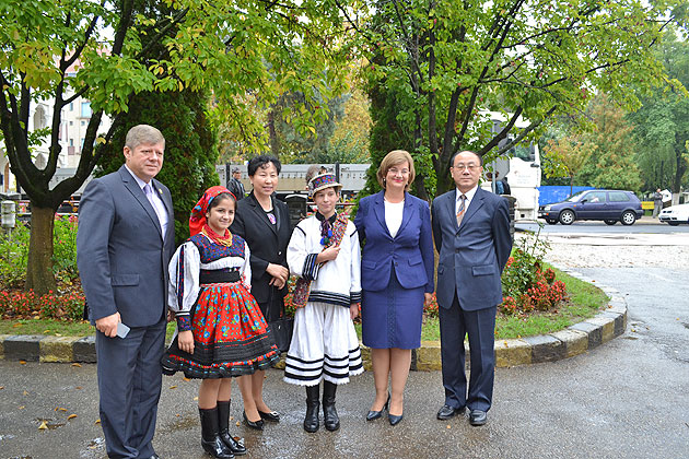 Ambasadorul Chinei, Huo Yuzhen, impresionat de Țara Oașului