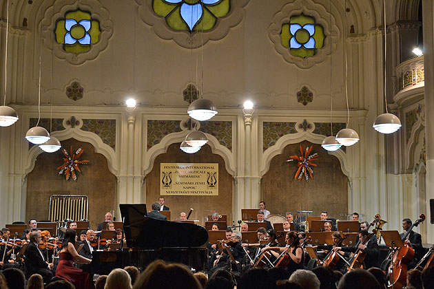 Concertul pianistei Raluca Ştirbăţ  a închis “Zilele Muzicale Sătmărene”