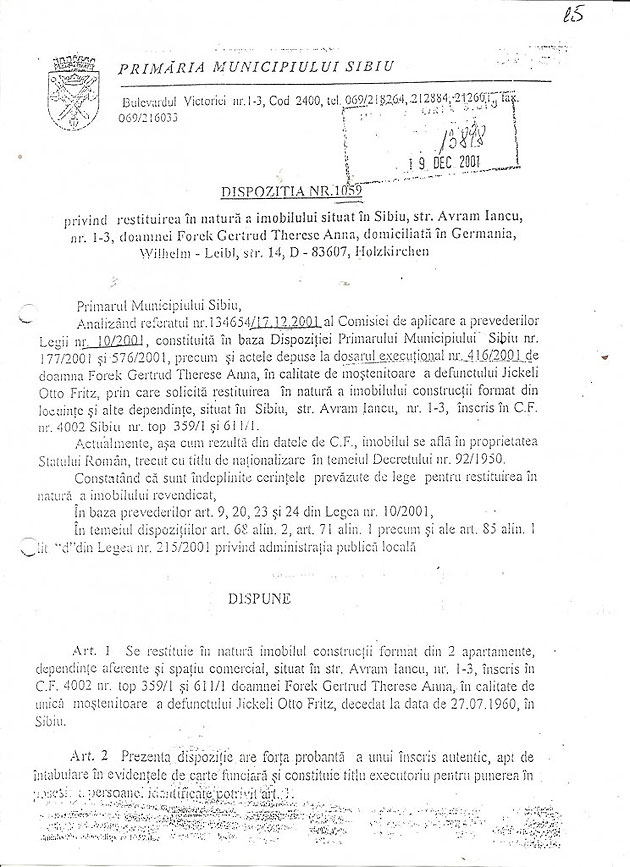 Reţeaua samsarilor imobiliari din Sibiu, controlată de Iohannis (IV)