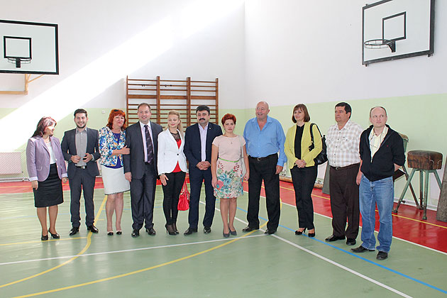 Sala de sport reabilitată la Colegiul Tehnic  “Elisa Zamfirescu”