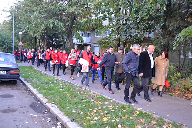 Caravana PSD, în mijlocul locuitorilor  din cartierele Micro 14 şi Micro 15