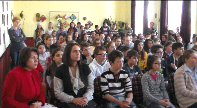 Cariera militară, prezentată elevilor Şcolii  Vasile Lucaciu din Carei