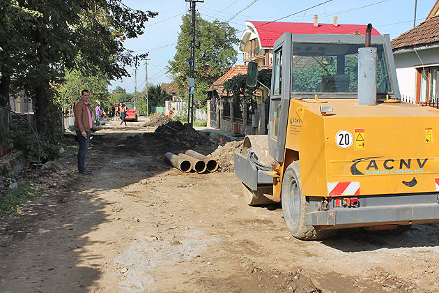 La Negreşti Oaş se munceşte pe toate fronturile