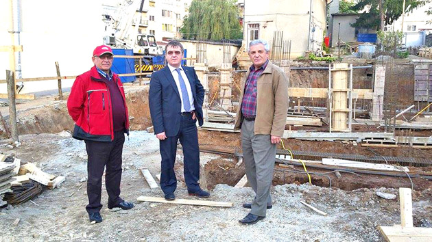 Preşedintele PSD Satu Mare, Mircea Govor, mulţumit de stadiul lucrărilor de la Primăria Tăşnad