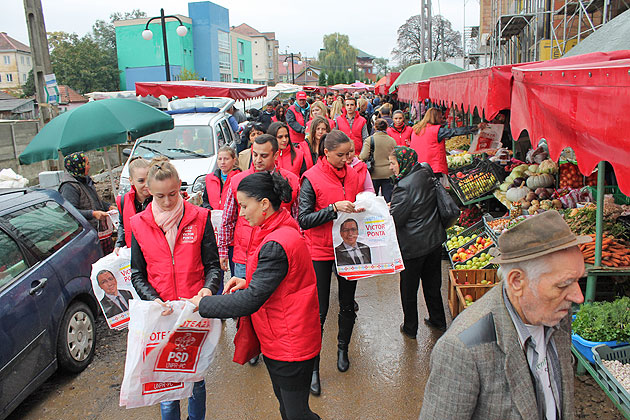 PSD, într-o acţiune electorală de amploare la Negreşti Oaş