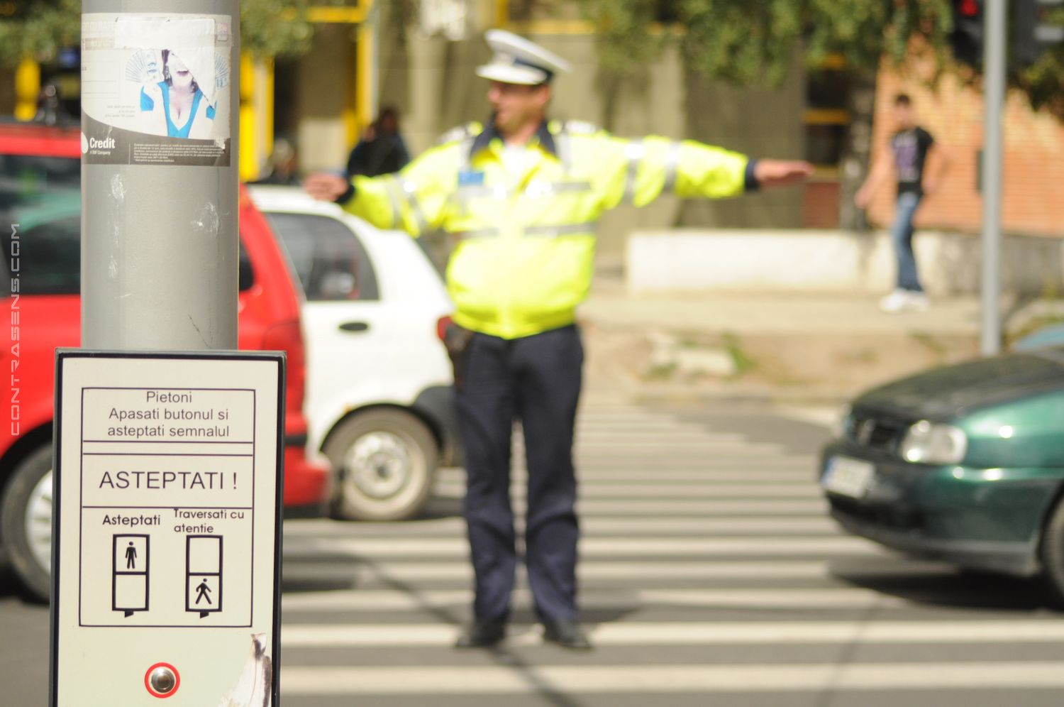 Semafoare cu buton în mai multe locaţii din Sătmar