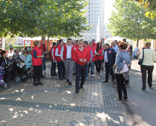 Sătmărenii, îndemnaţi să voteze Victor Ponta la alegerile prezidenţiale