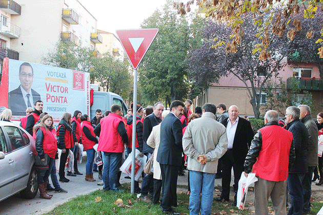Echipa PSD, primită cu simpatie în Micro 17  şi Solidarităţii