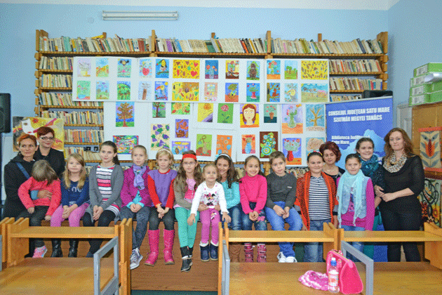 Expoziţie de pictură în culorile toamnei