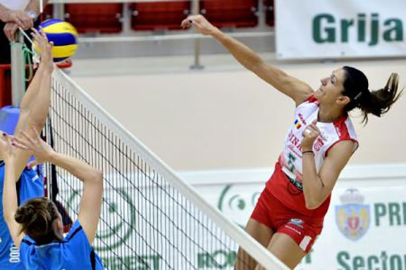 Volei feminin: Dinamo Romprest București, eliminată din Cupa CEV
