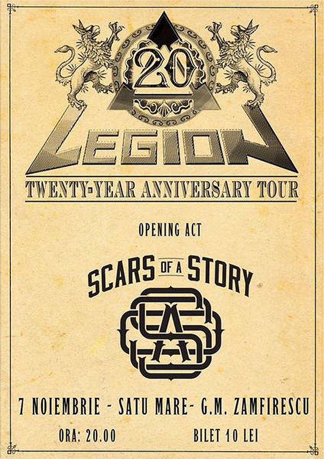 Concert aniversar Legion – 20 de ani