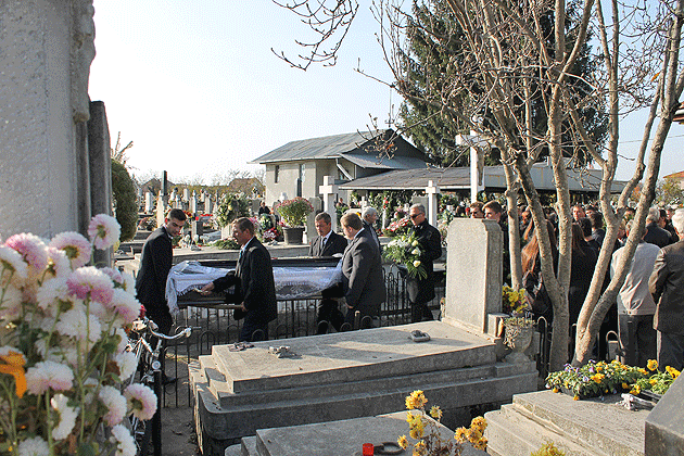 Actriţa Gabriela Dorgai a fost condusă pe ultimul drum