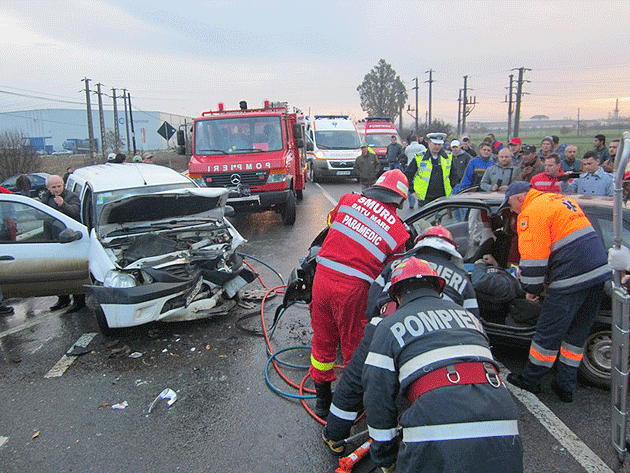 Accident grav la Satu Mare