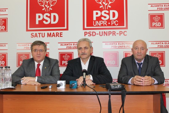 Vicepremierul Liviu Dragnea: "Victor Ponta va CÂŞTIGA la SATU MARE"