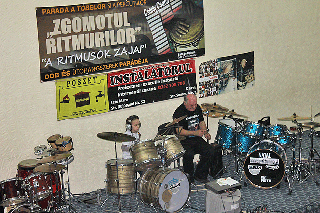 Regal de jazz şi parada tobelor  la Satu Mare