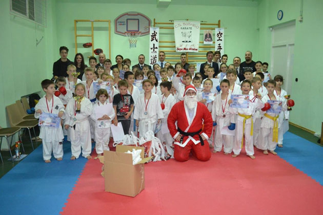 Moş Nicolae, invitat special la CS Bushido