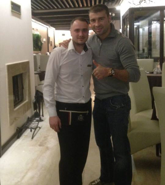 Lucian Bute, într-o vizită  privată la Satu Mare