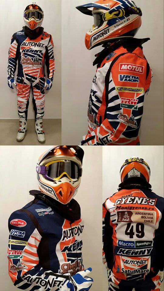 Mani Gyenes şi-a prezentat  noul echipament