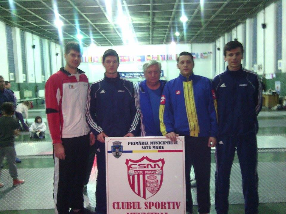 Andrei Timoce, noul component al echipei de spadă