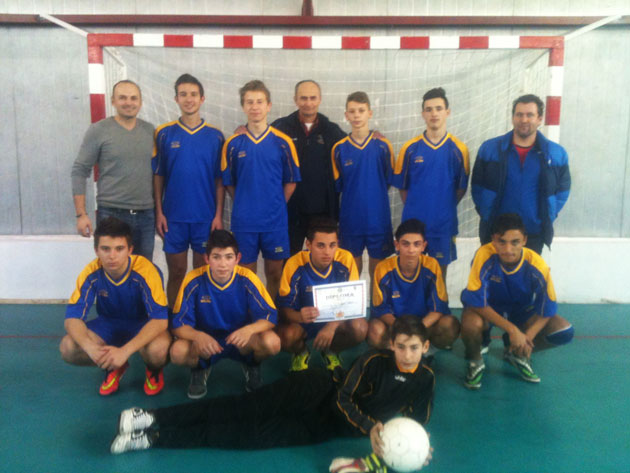 Şc. Lucaciu, cea mai bună din judeţ la fotbal