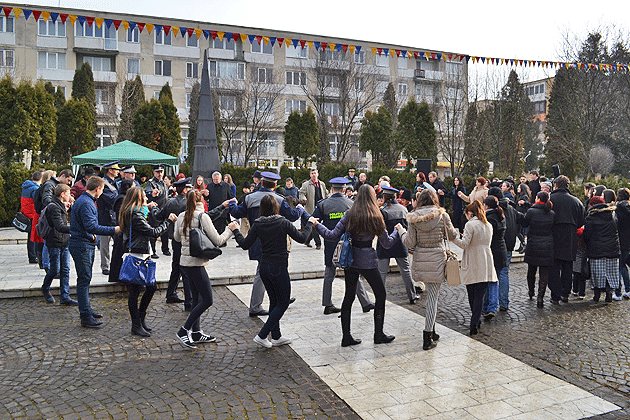 Mica Unire, sărbătorită ieri la Negreşti