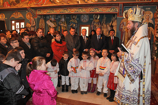 PS Iustin Sigheteanu a fost prezent  la Hramul Liceului Ortodox