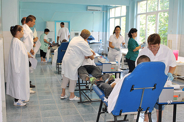 Sătmarul, fruntaş la donare de sânge